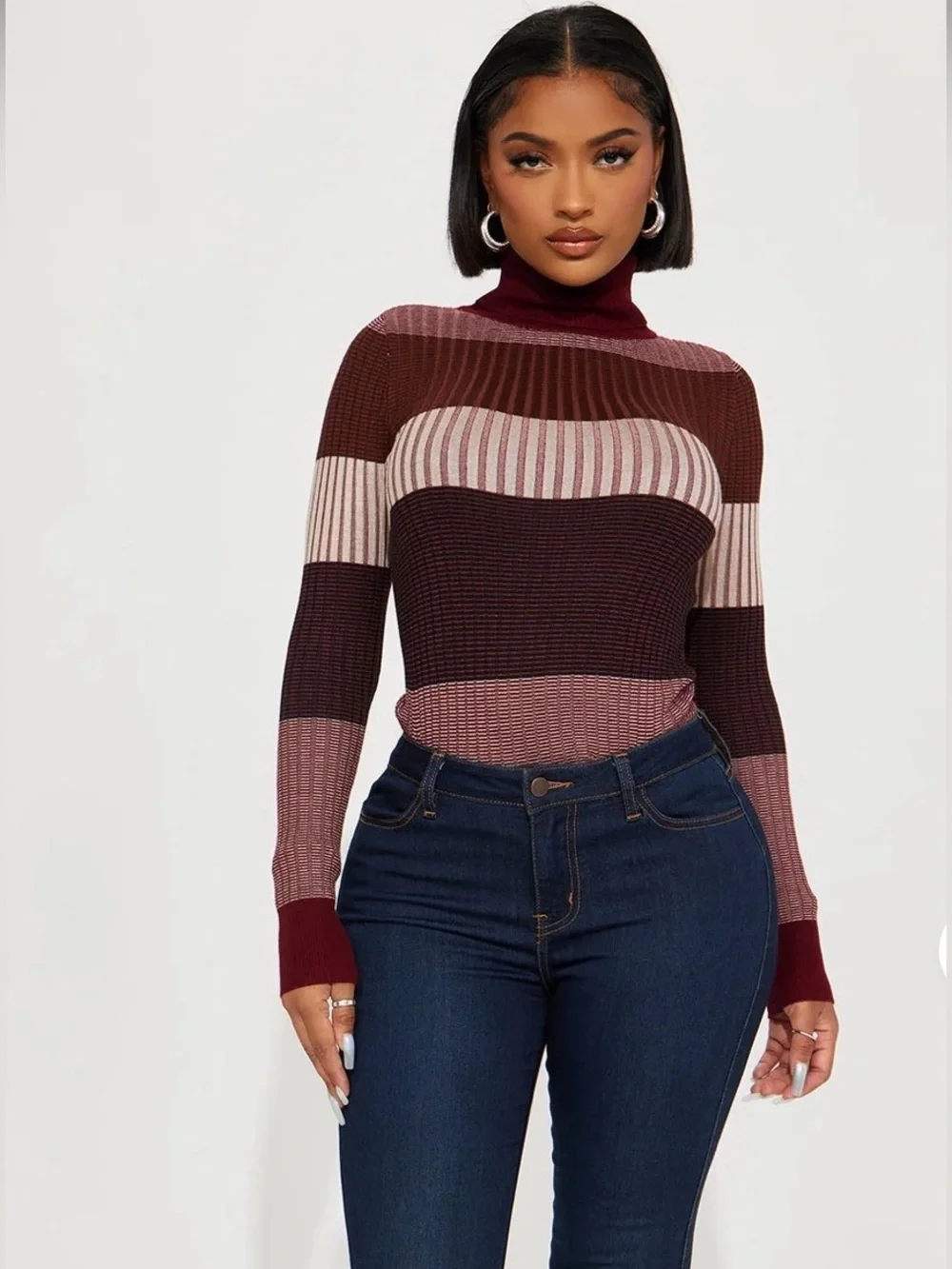 Fashion Nova ribbed turtleneck